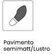 Pavimento semimatt / Lustro