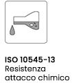 ISO 10545-13 Resistenza attacco chimico